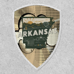 Arkansas State Travel Badge Patch