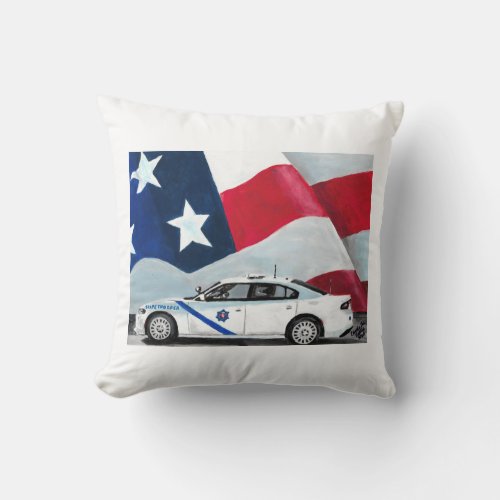 Arkansas State Trooper pillow