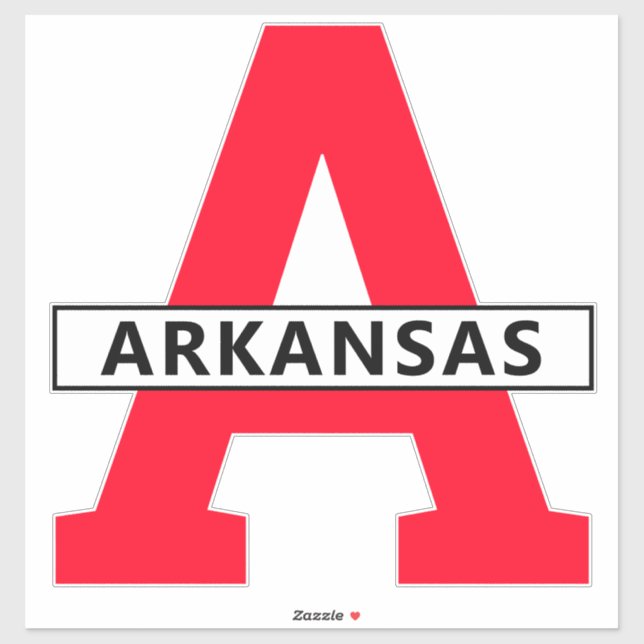Arkansas Sticker (Sheet)