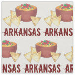 Arkansas Style Cheese Dip Nacho Chips Foodie Snack Fabric