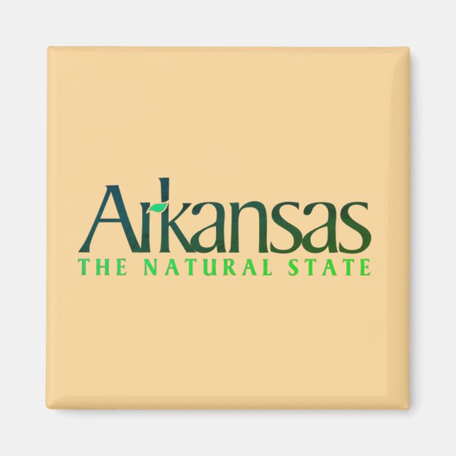 Arkansas The Nature State Magnet (Front)