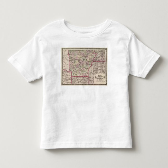 Arkansas Toddler T-shirt (Front)