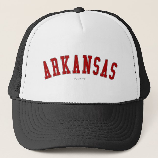 Arkansas Trucker Hat (Front)