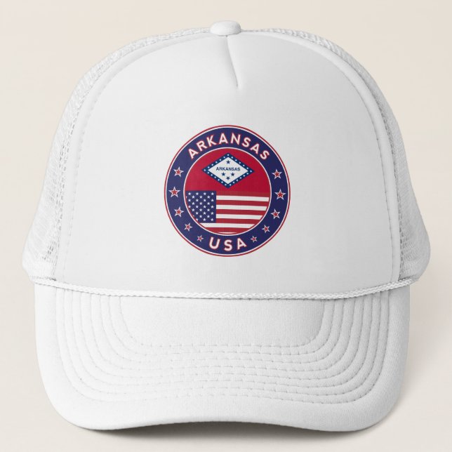 Arkansas Trucker Hat (Front)
