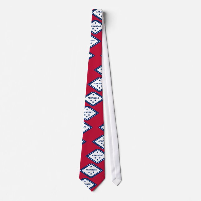 Arkansas, United States Neck Tie (Front)
