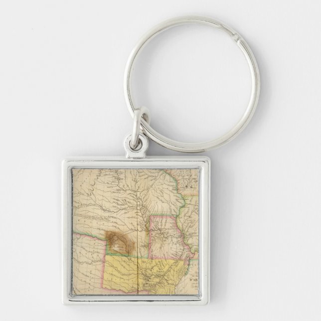 Arkansas US Keychain (Front)
