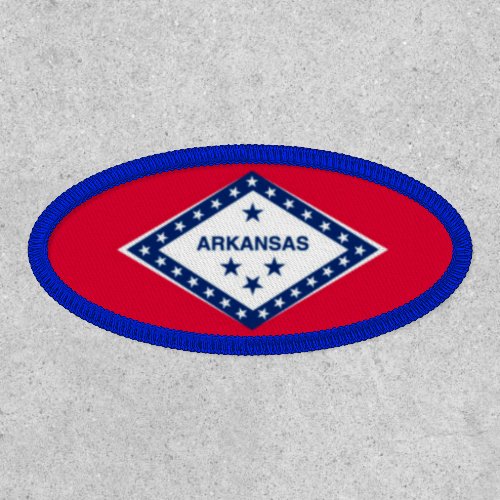 ARKANSAS USA American State Flag Patch