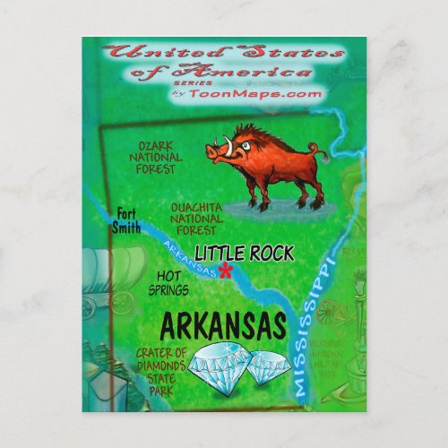 Arkansas USA Card