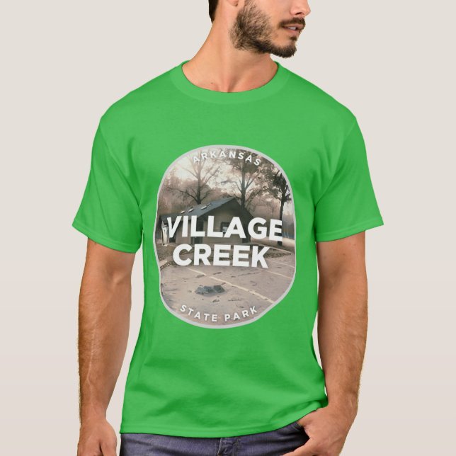 Arkansas Village Creek State Park Oversized T-Shirt (Front)