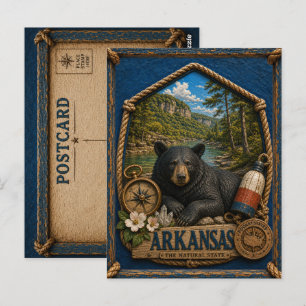 Arkansas Vintage Travel Postcard