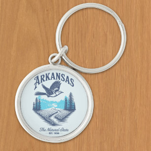 Arkansas – Wild and Beautiful Keychain