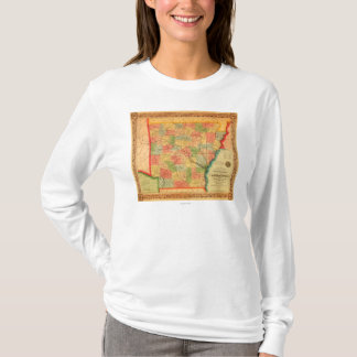 ArkansasPanoramic MapArkansas T-Shirt