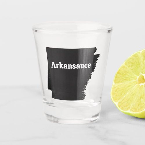 Arkansauce Shot Glass