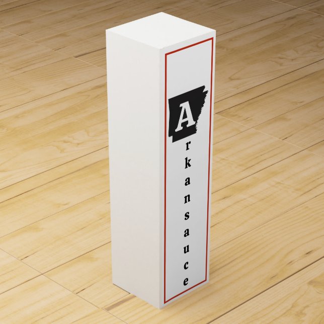 Arkansauce Wine Box (Front)