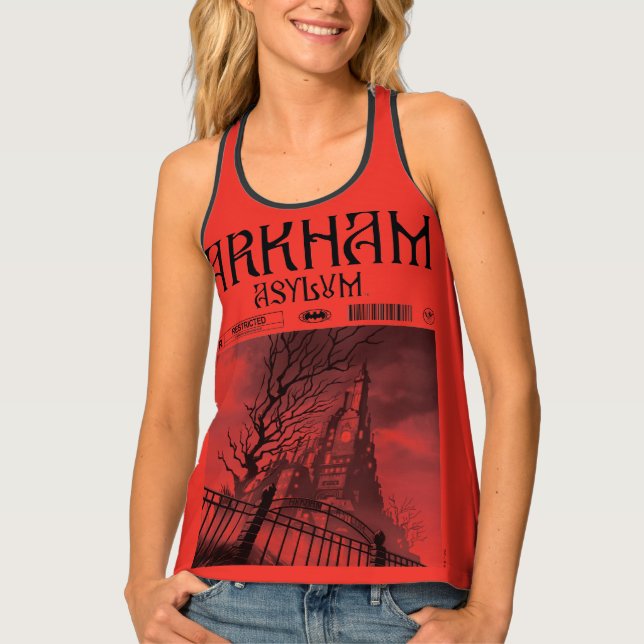 Arkham Asylum: Restricted Tank Top (Front)