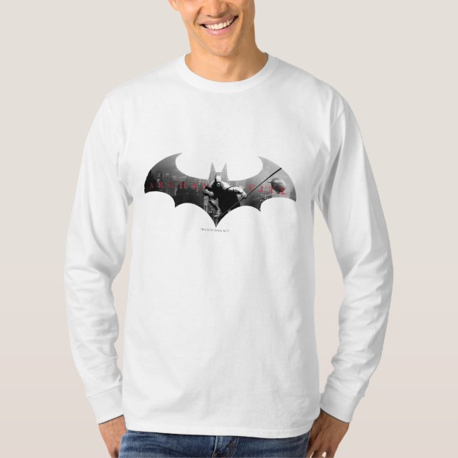 Arkham City Bat Symbol T-Shirt (Front)