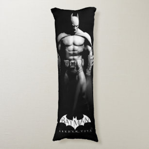 Arkham City   Batman Black and White Wide Pose Body Pillow