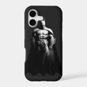 Arkham City Batman Black and White Wide Pose iPhone 17 Case