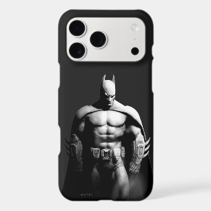 Arkham City Batman Black and White Wide Pose iPhone 17 Pro Max Case