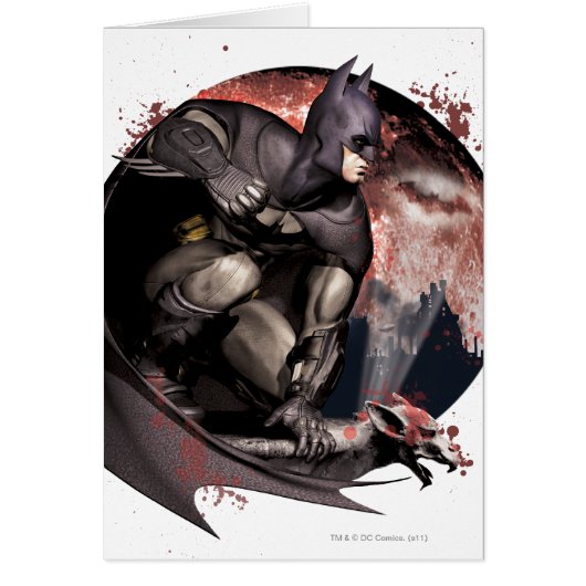 Arkham City Batman Moon Cards (Front)