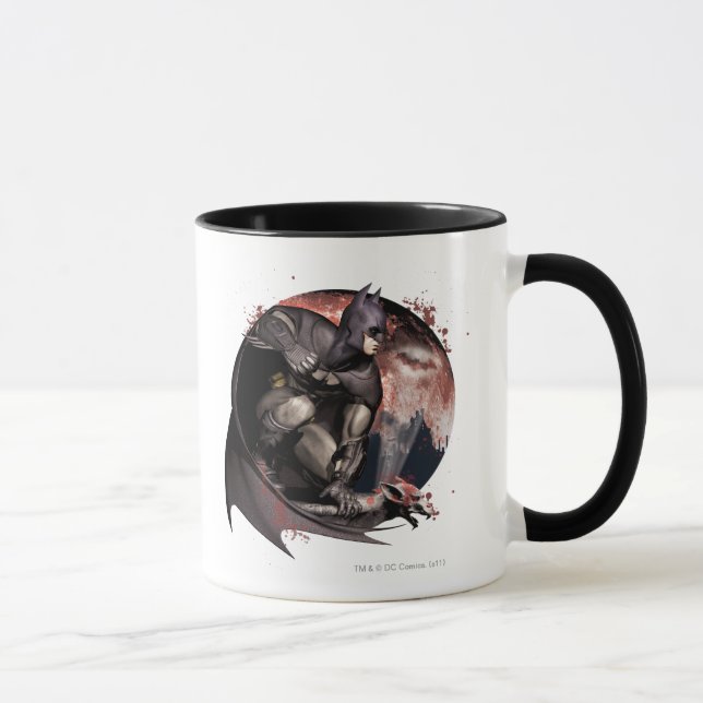 Arkham City Batman Moon Mug (Right)