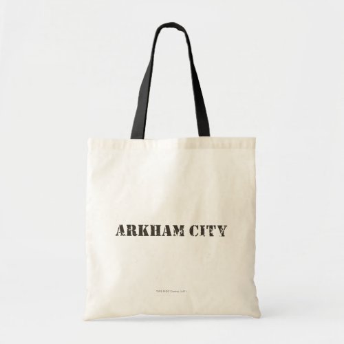 Arkham City Distressed Tote Bag