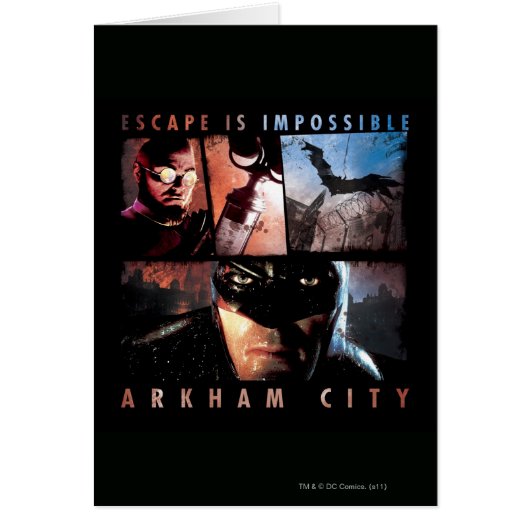 Arkham City Escape is Impossible Cards (Front)
