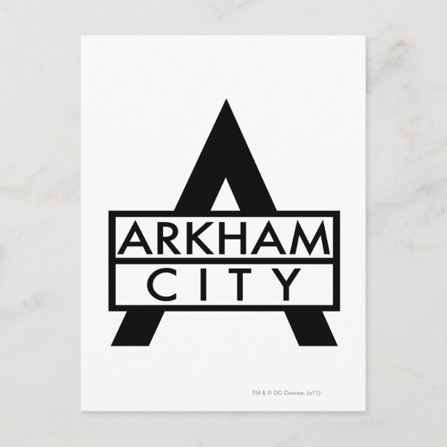 Arkham City Icon Postcard (Front)