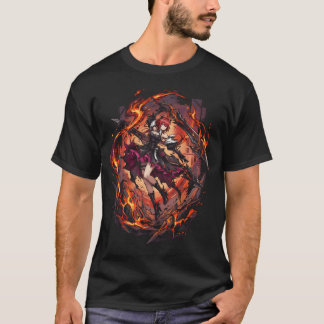 Arknights Endfield Laevatein Enlightened Mind Crim T-Shirt
