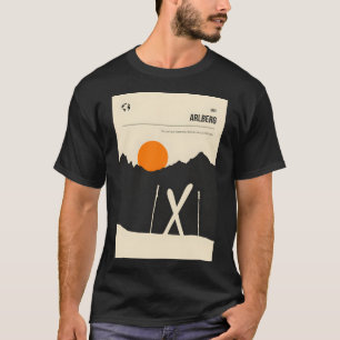 Arlberg Austria Tyrol Tirol Ski Snowboard Travel P T-Shirt