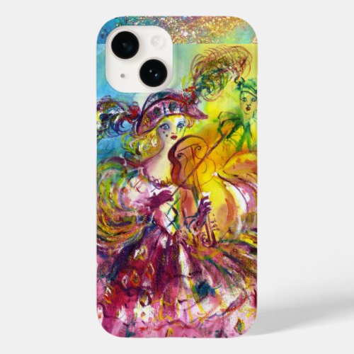 ARLECCHINA  VIOLINIST  Venetian Carnival Night Case_Mate iPhone 14 Case