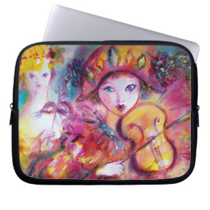 ARLECCHINO AND COLOMBINA LAPTOP SLEEVE
