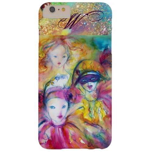 ARLECCHINO PIERO AND COLOMBINA   MONOGRAM BARELY THERE iPhone 6 PLUS CASE