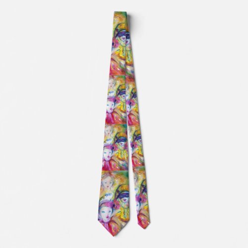 ARLECCHINO PIERO AND COLOMBINA NECK TIE