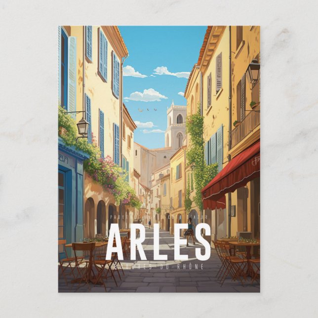 Arles - France - illustration Postcard (Front)
