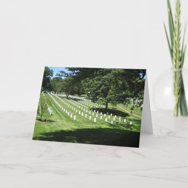Arlington Cemetery Card (Front)