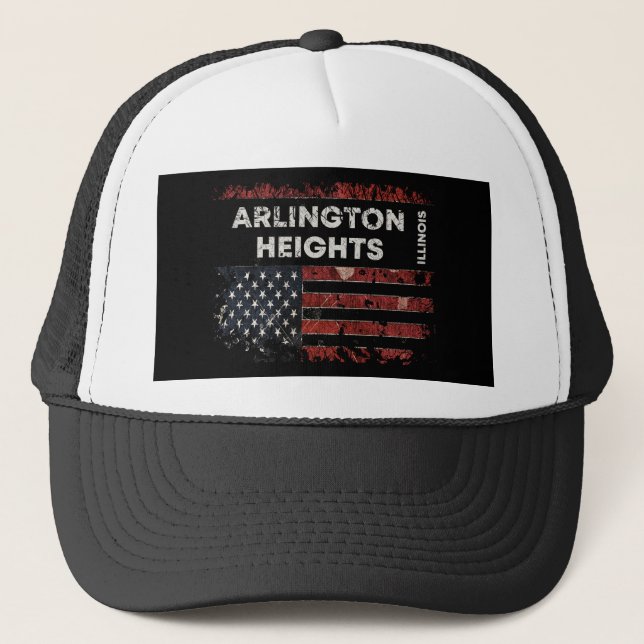Arlington Heights Illinois Trucker Hat (Front)