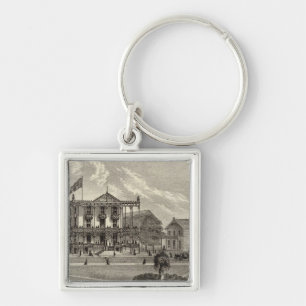 Arlington House, Ocean Grove, NJ Keychain