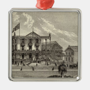 Arlington House, Ocean Grove, NJ Metal Ornament