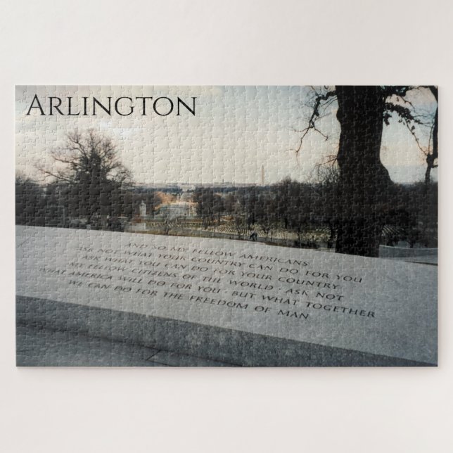 arlington jfk jigsaw puzzle (Horizontal)