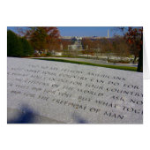 arlington jfk memorial (Front Horizontal)