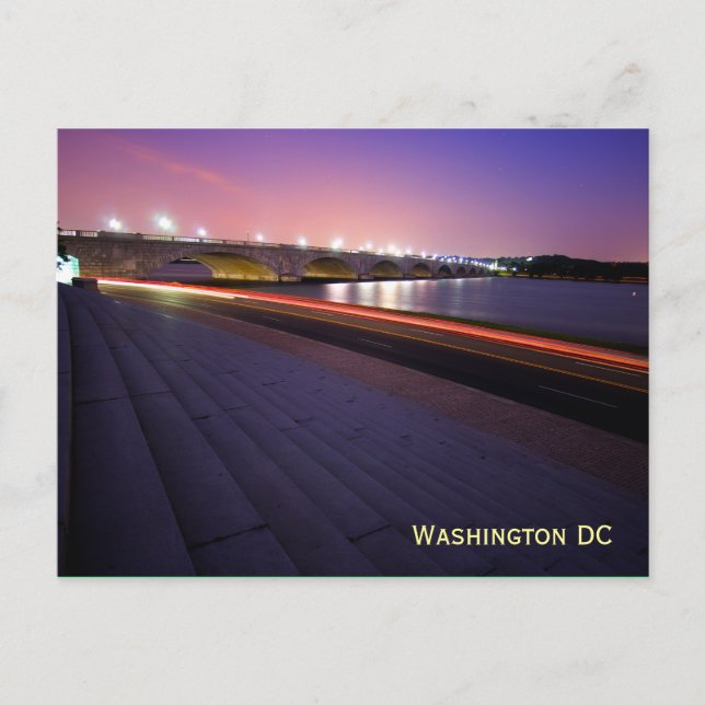 Arlington Memorial Bridge Postcard (Front)