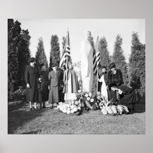 Arlington Memorial to Nurses 1938 Poster