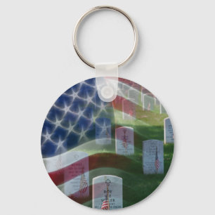 Arlington National Cemetery, American Flag Keychain