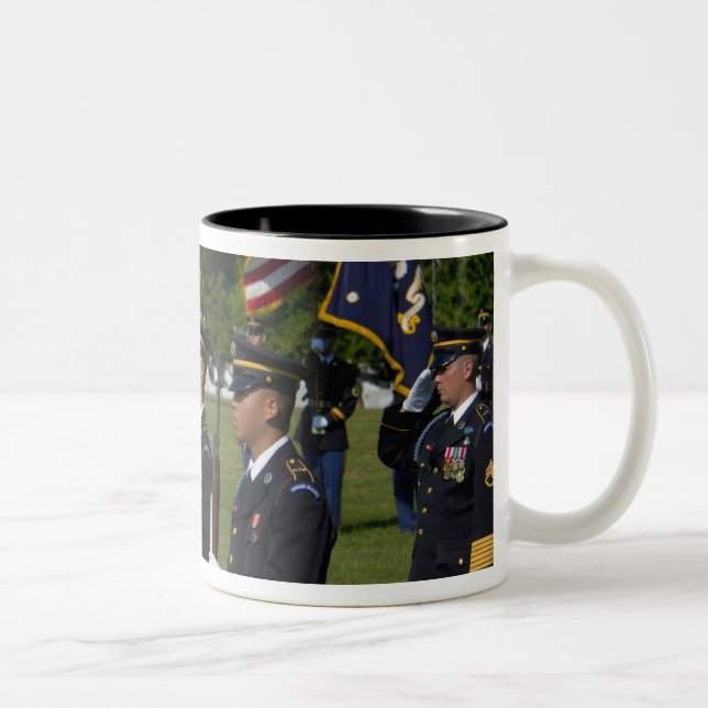 Arlington National Cemetery, Arlington, Two-Tone Coffee Mug (Right)