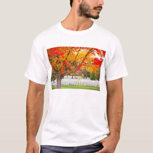 Arlington National Cemetery in Autumn T_Shirt