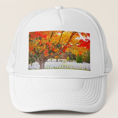 Arlington National Cemetery in Autumn Trucker Hat