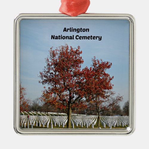 Arlington National Cemetery Metal Ornament