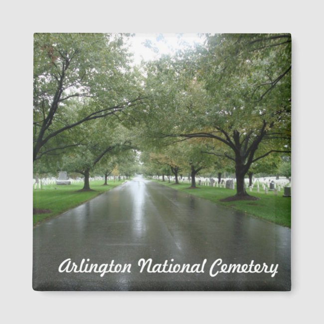 Arlington National Cemetery Square Magnet