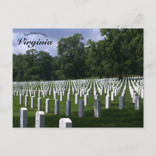 Arlington National Cemetery Virginia Postcard